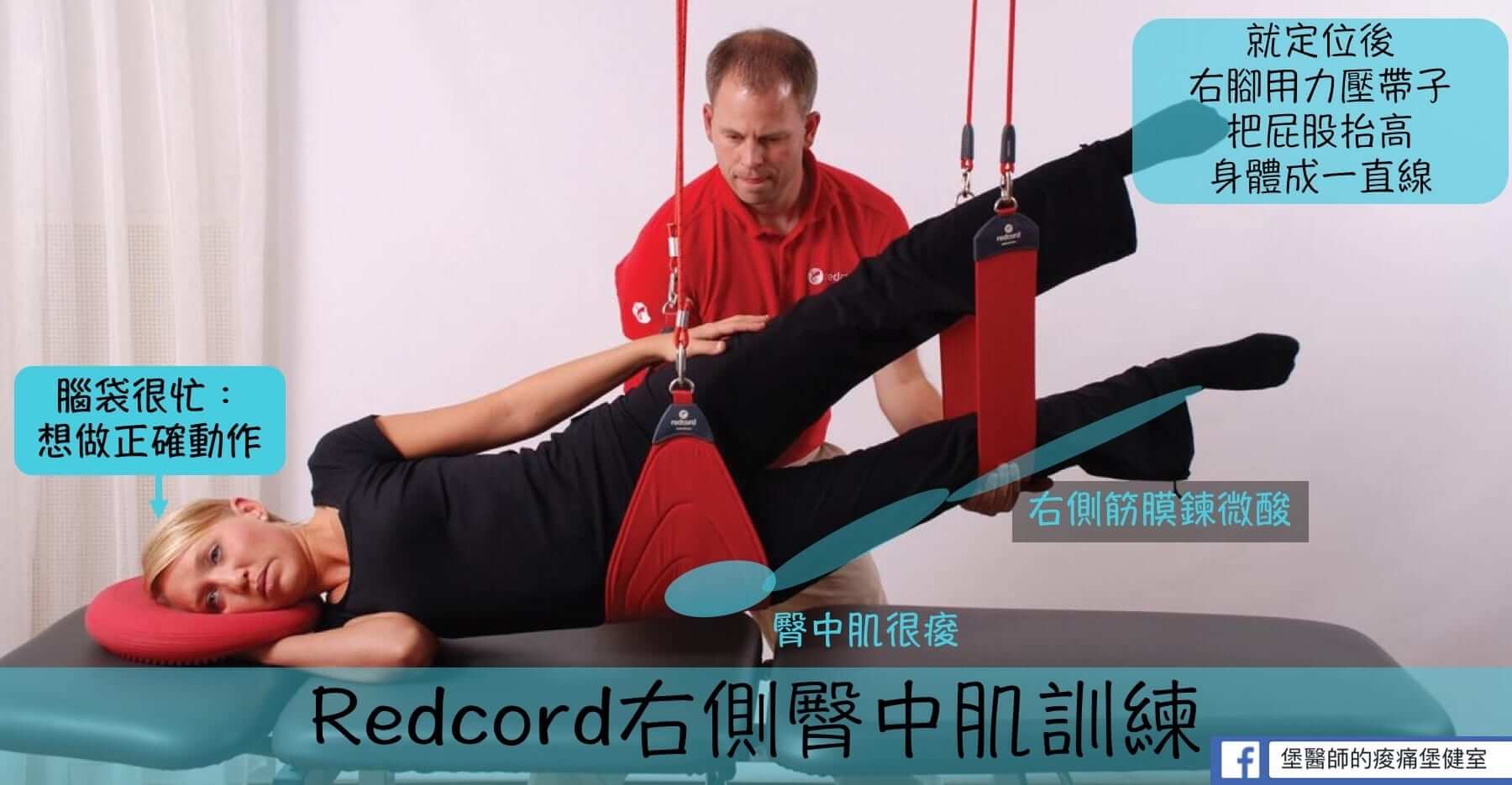 Redcord臀肌訓練